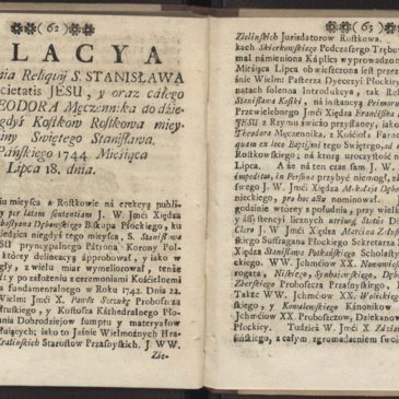 Przasnysz i Rostkowo 1744
